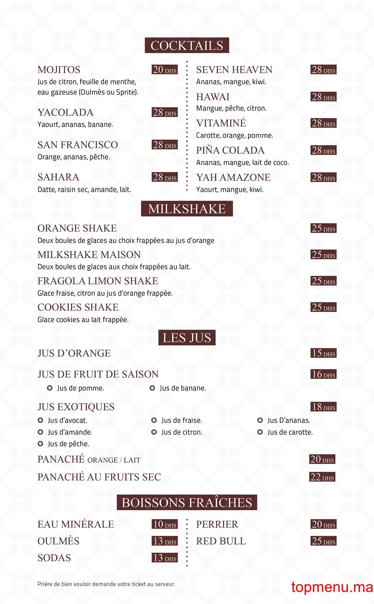 Opera menu page 4