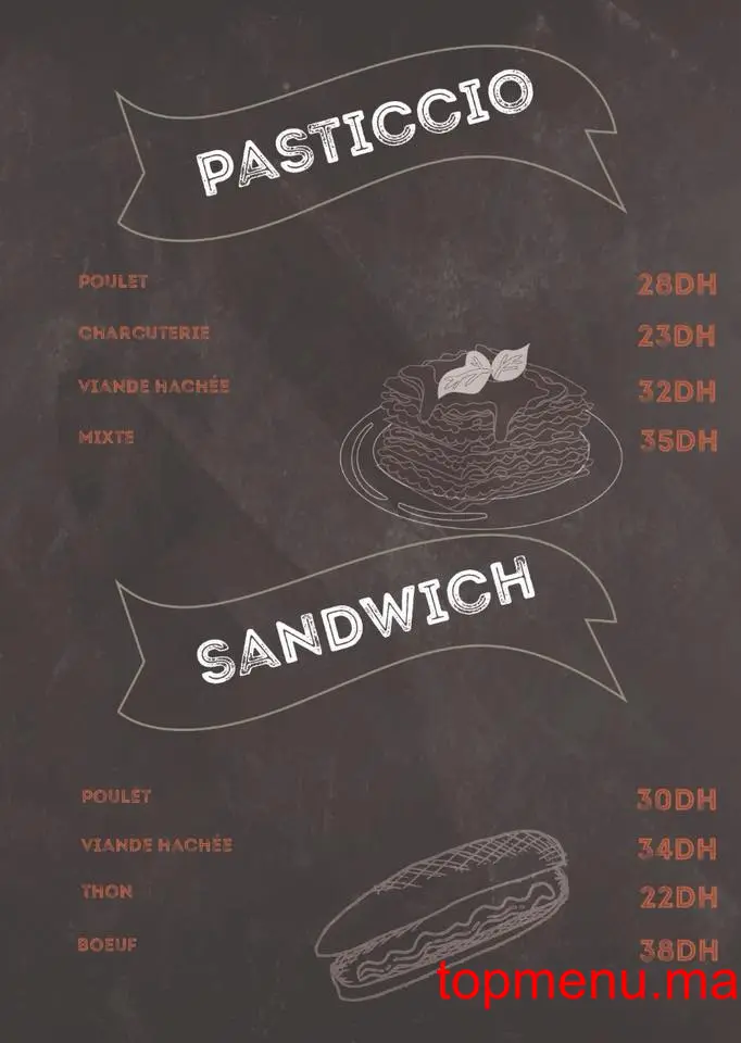 Mini House menu page 4