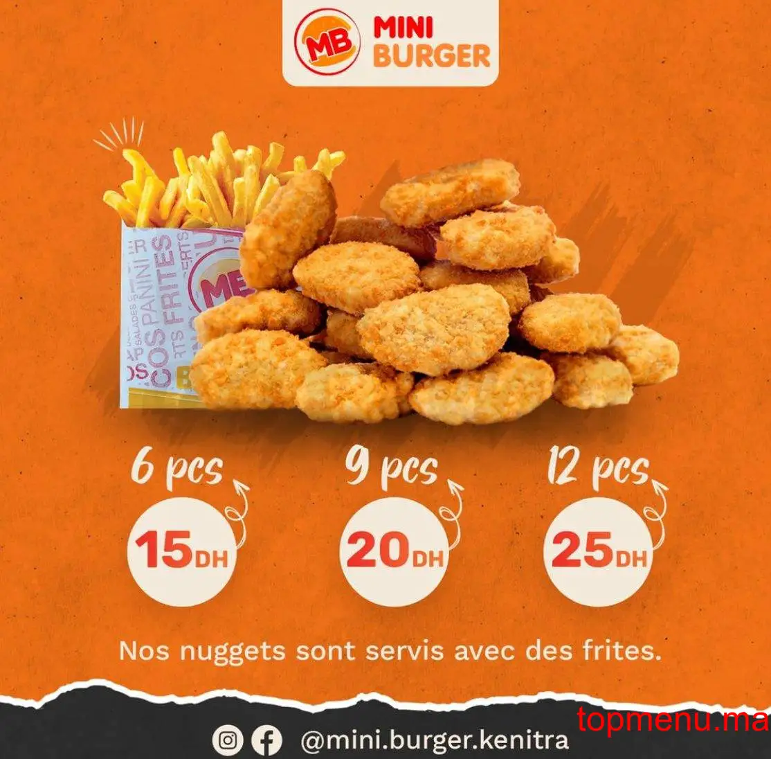 Mini burger menu page 6