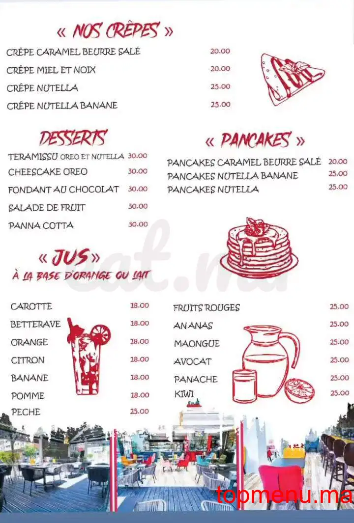 La Strada menu page 7