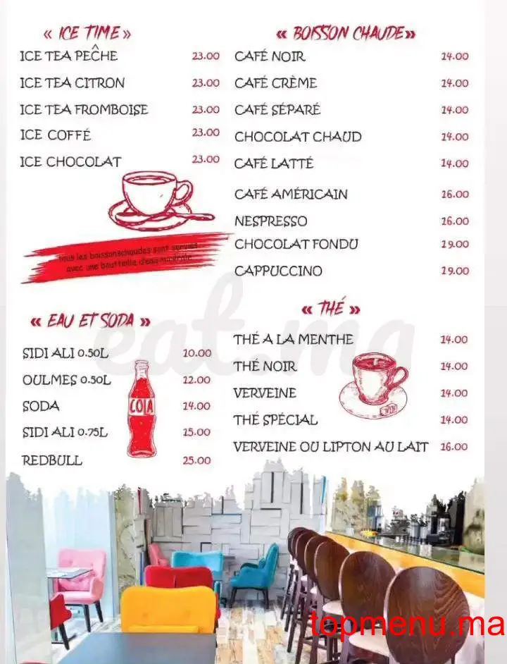 La Strada menu page 8