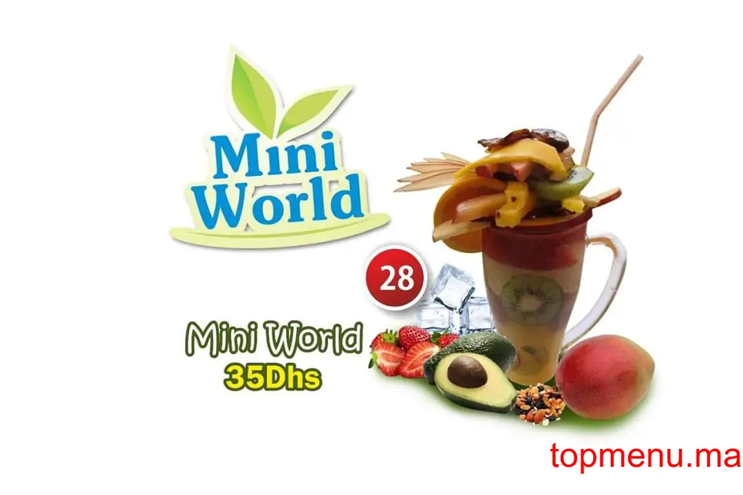 Mini World menu page 2