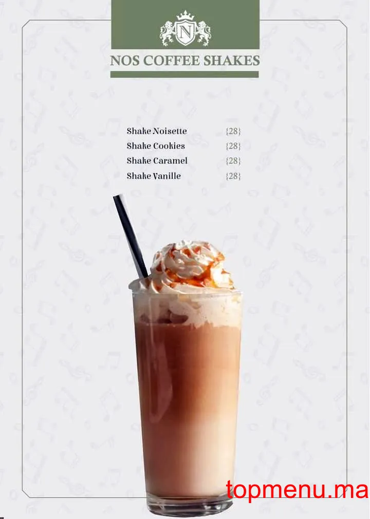 Café La Note menu page 4