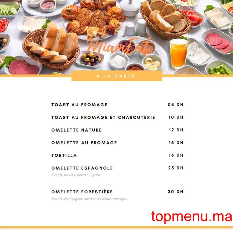 Miameat menu page 4