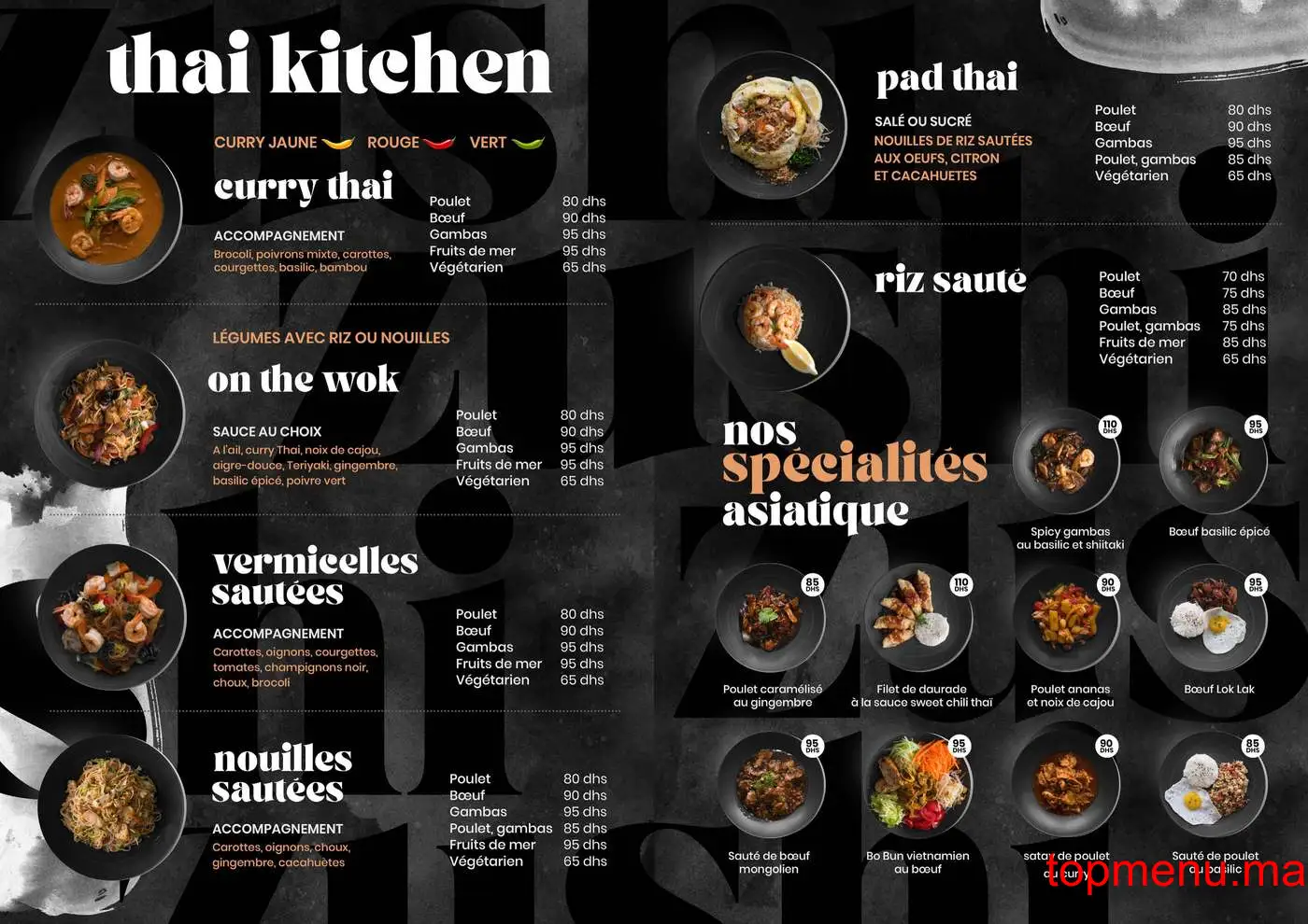 Zushi menu page 7