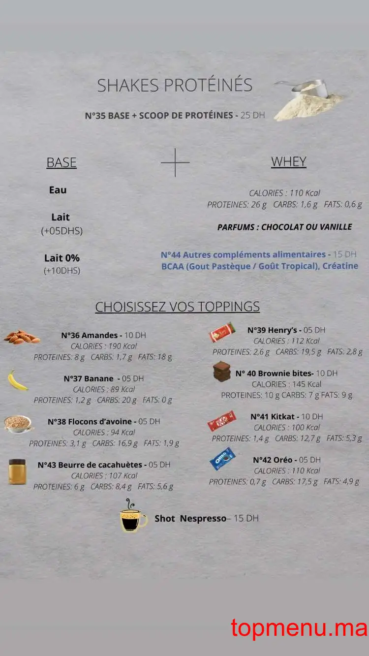 EATClean menu page 4