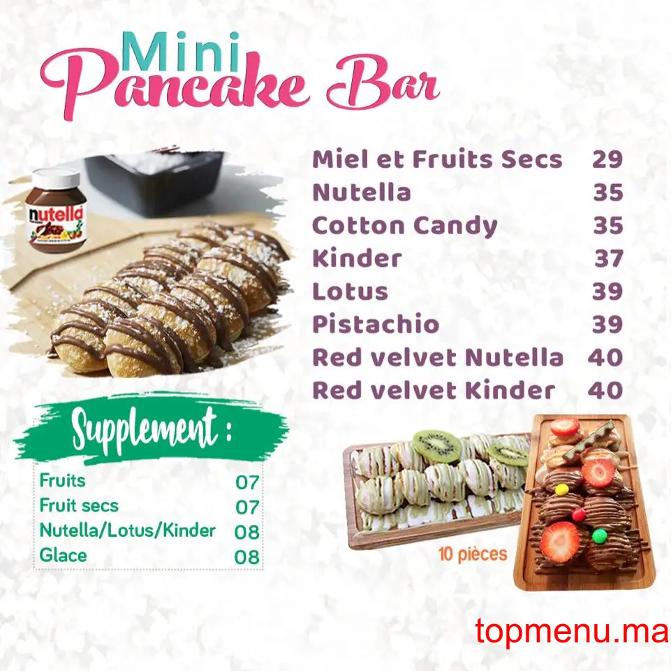 Juice bar menu page 14