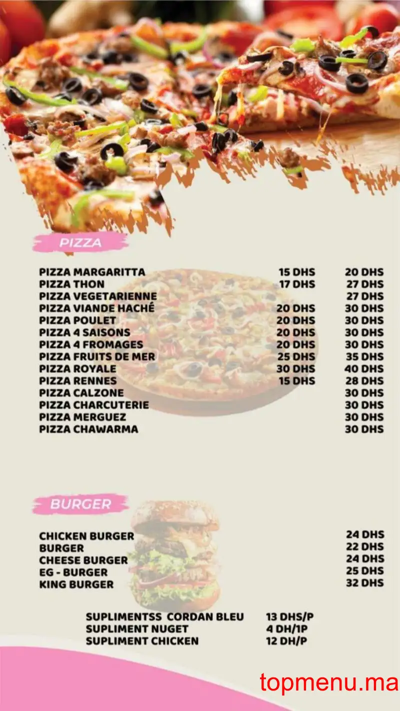 Snack Simo menu page 9