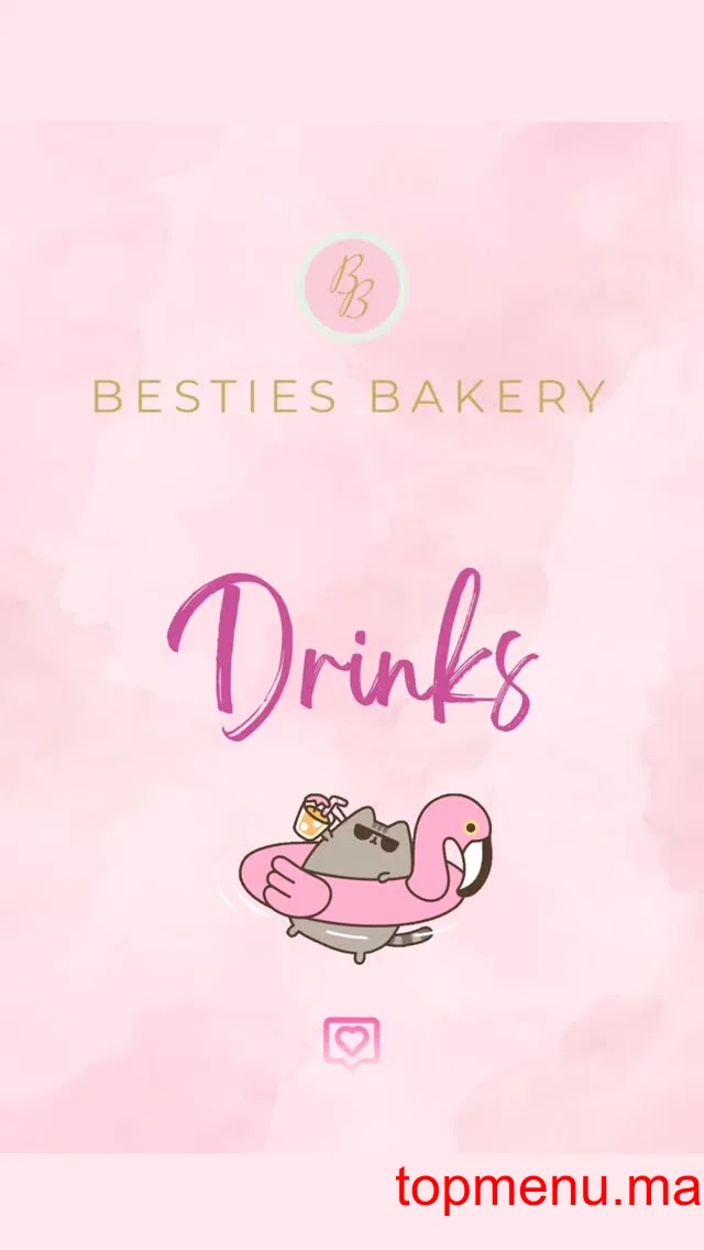 Besties Bakery menu page 5