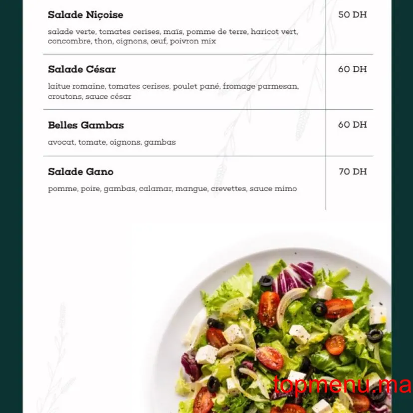 Gano menu page 5