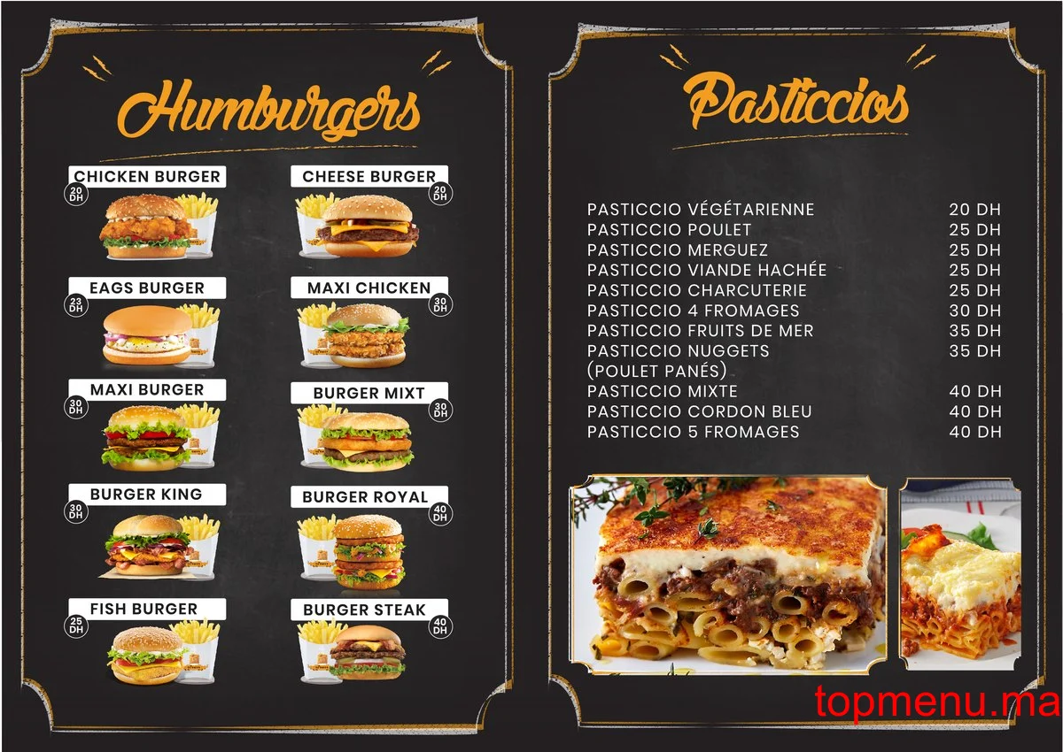 Le Tacos menu page 3