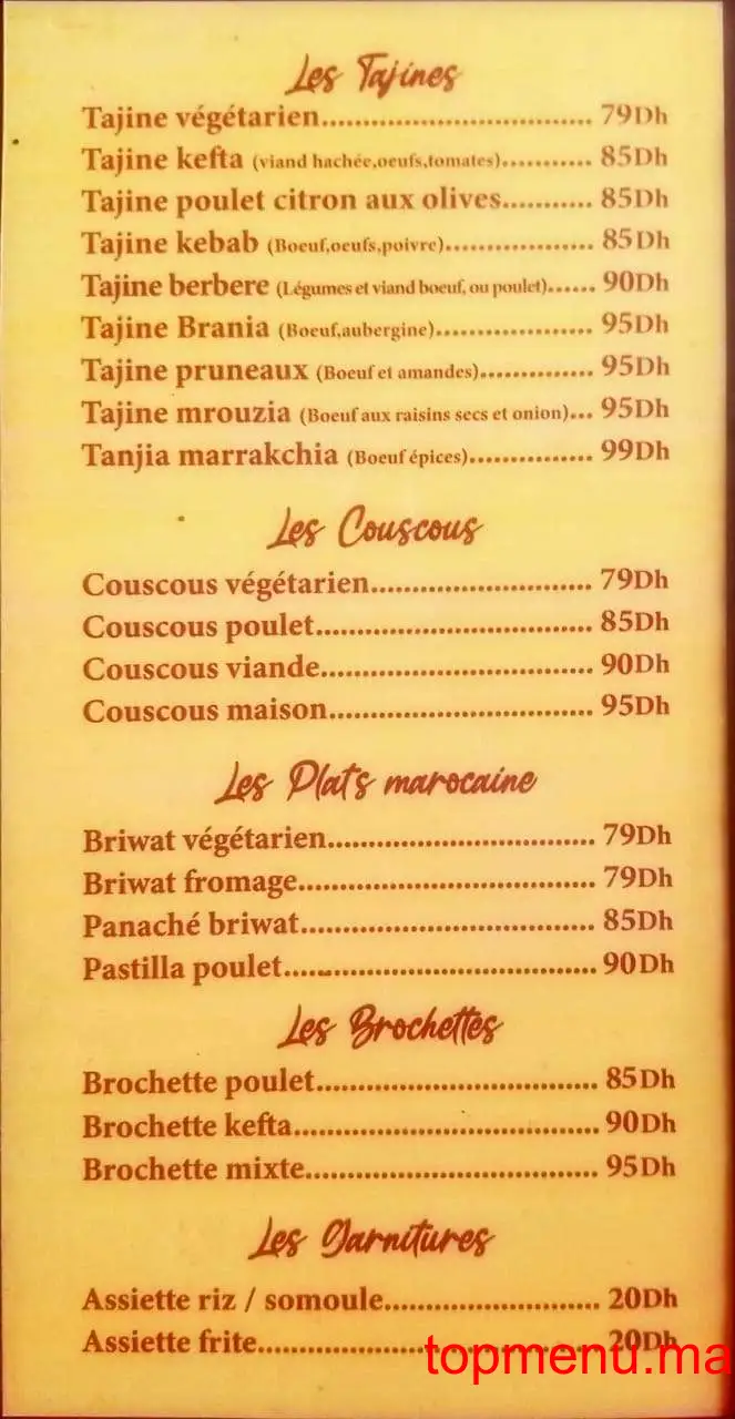 Café Kessabine menu page 6