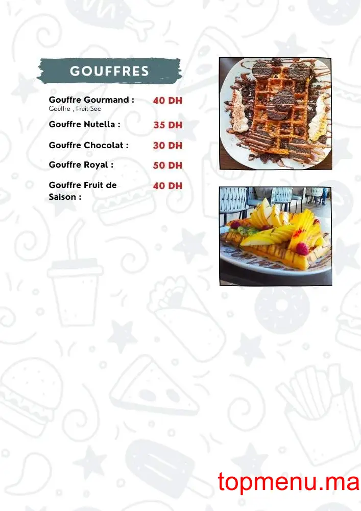 Chouf l’Or menu page 10