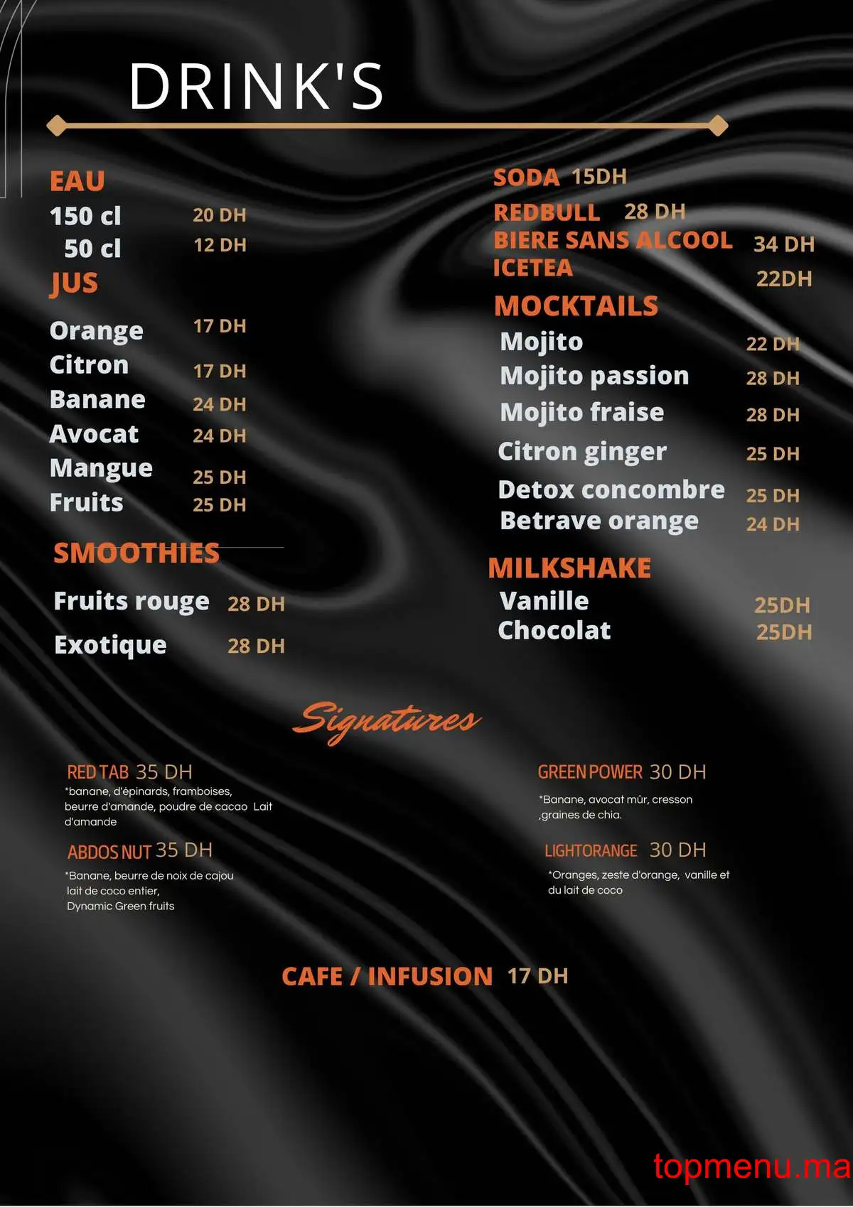 Ikura Sushi Marrakech menu page 10