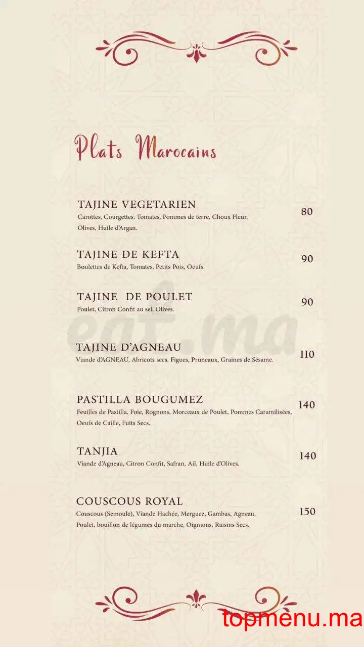 Ait bougmez menu page 2