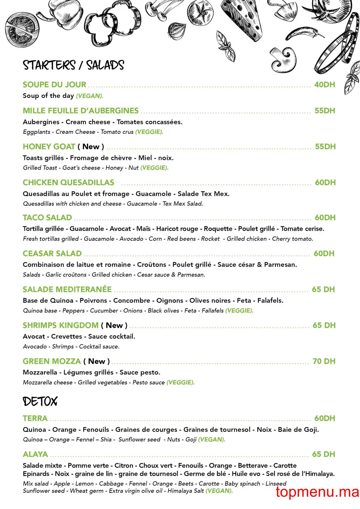 Mochi-Eat Healthy menu page 5