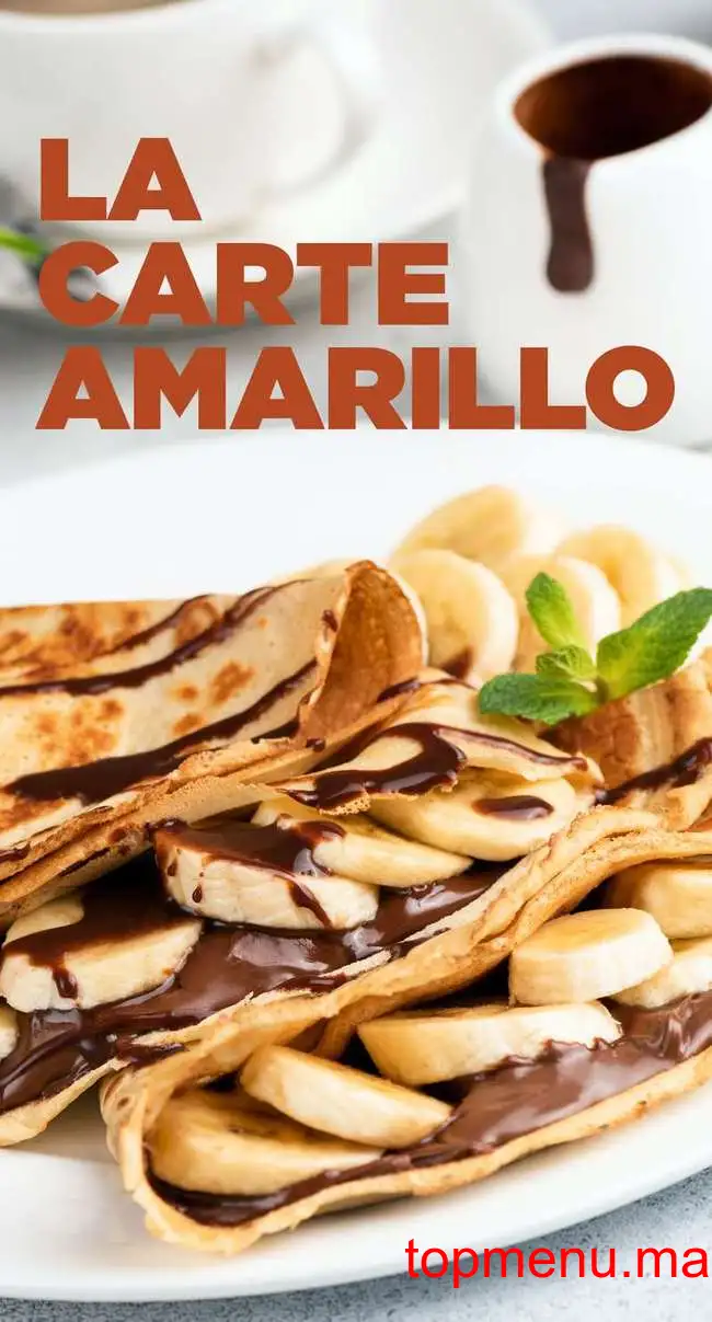 Café Amarillo menu page 9