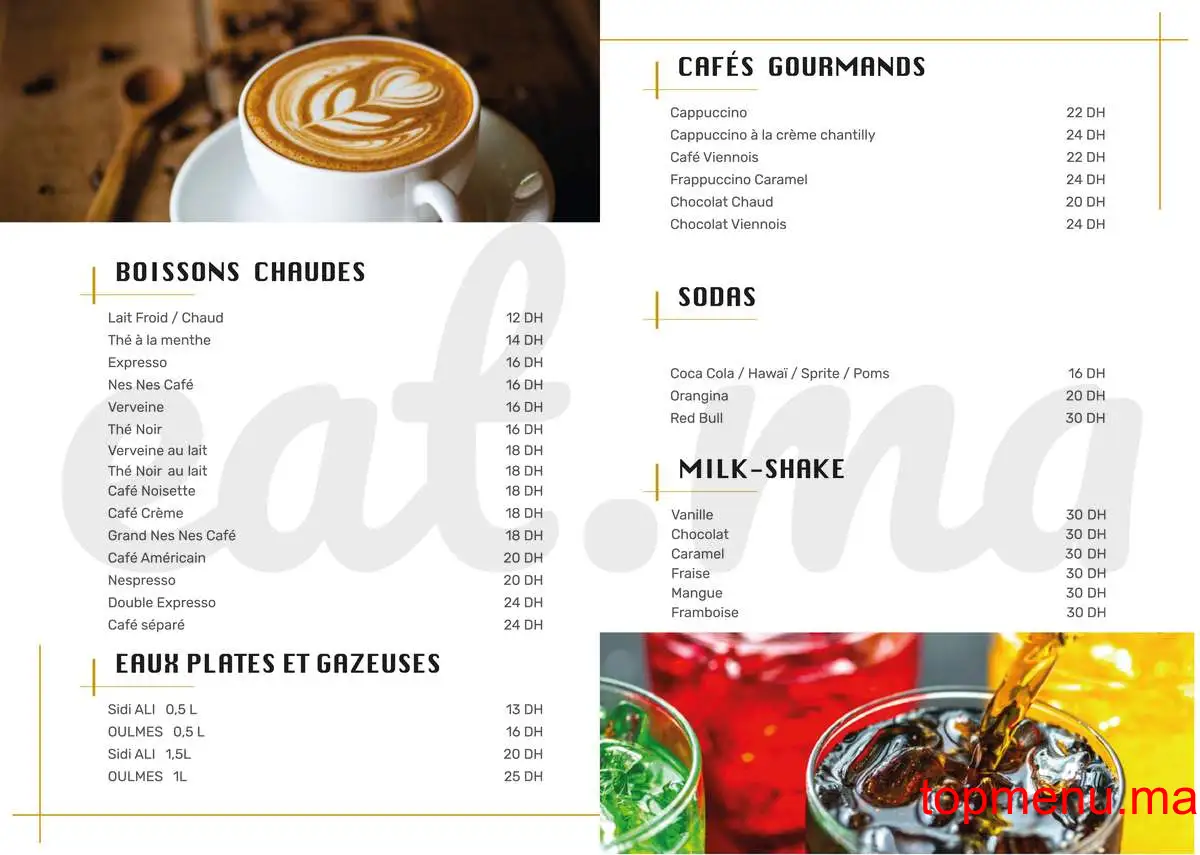 Kech Food menu page 5