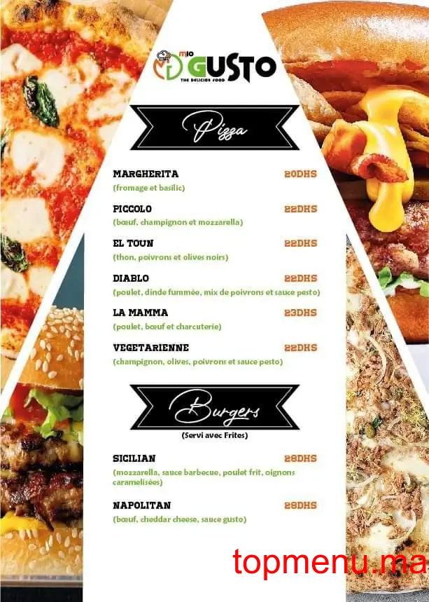 Mio Gusto menu page 3