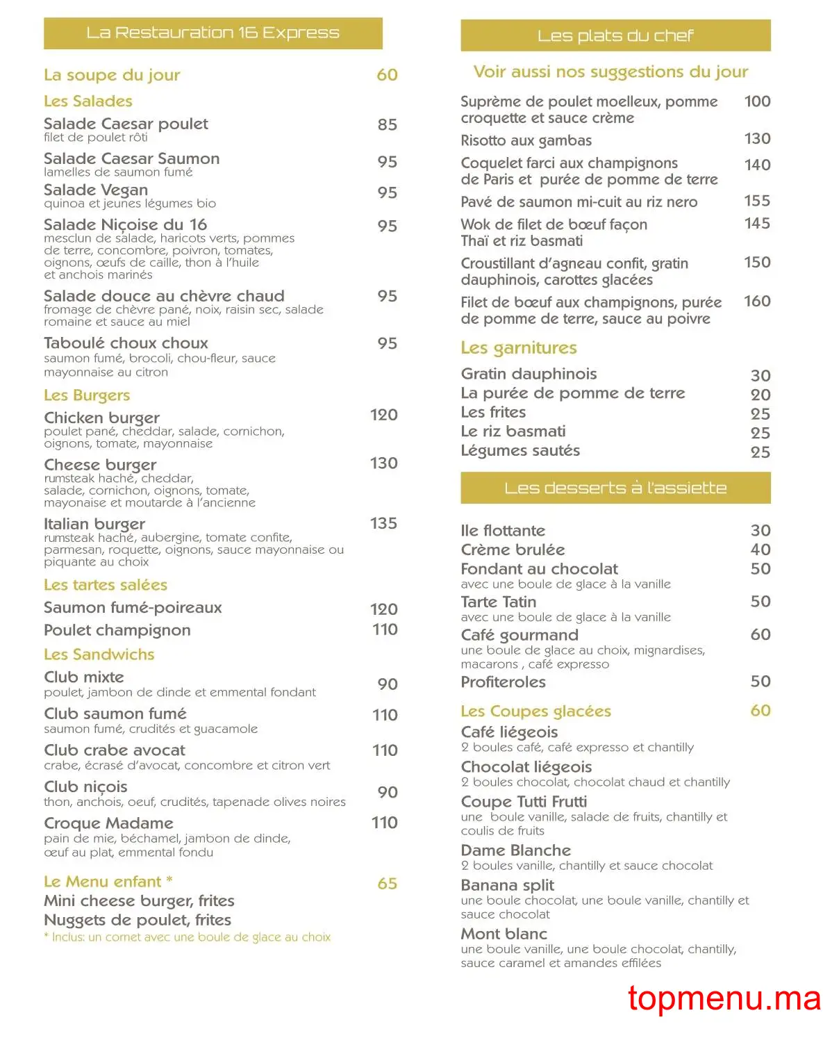 16 Café menu page 5