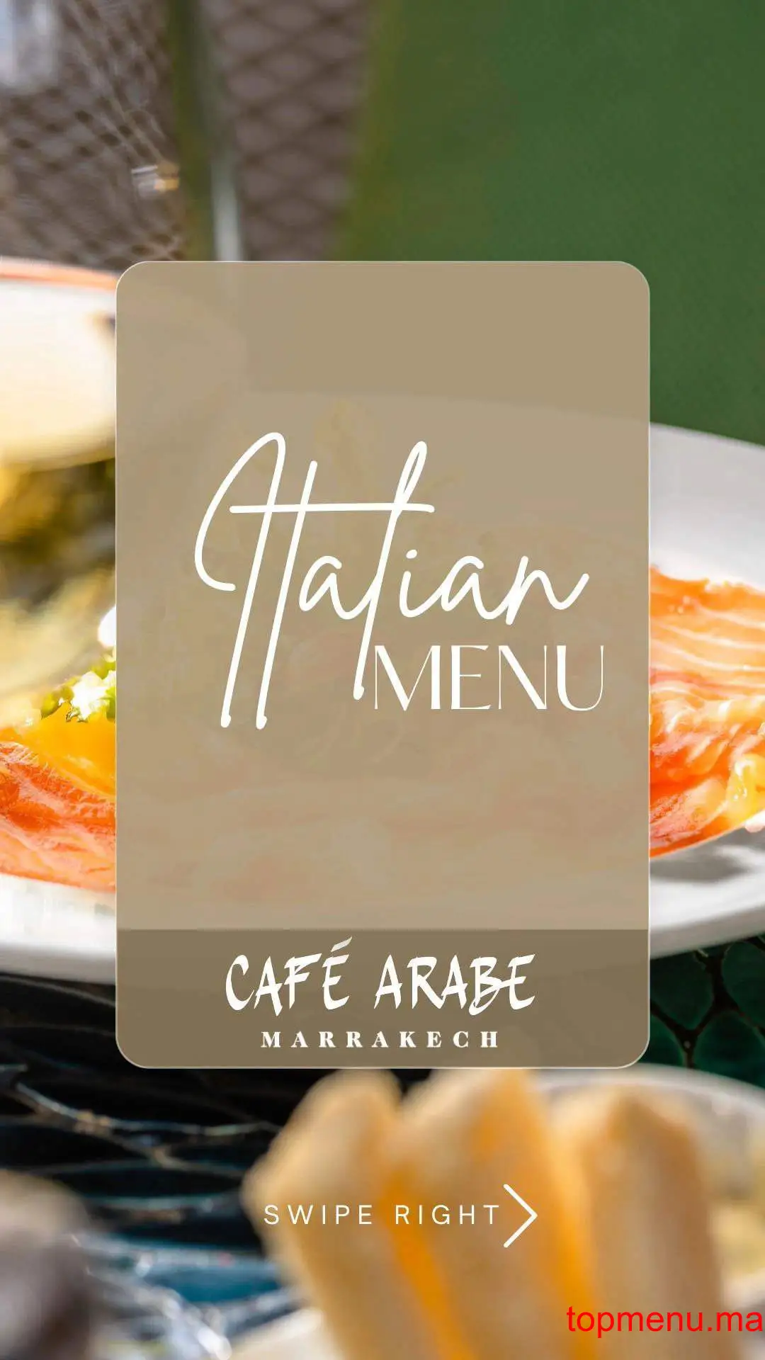 Cafe Arabe menu page 4