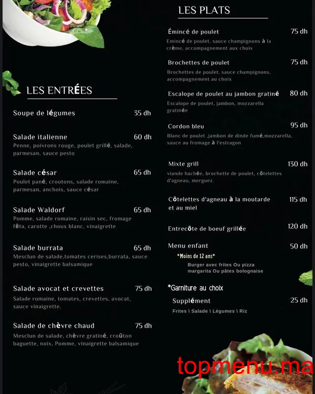 le troca menu page 6