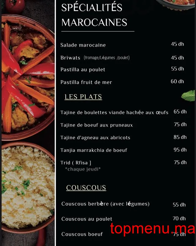 le troca menu page 8