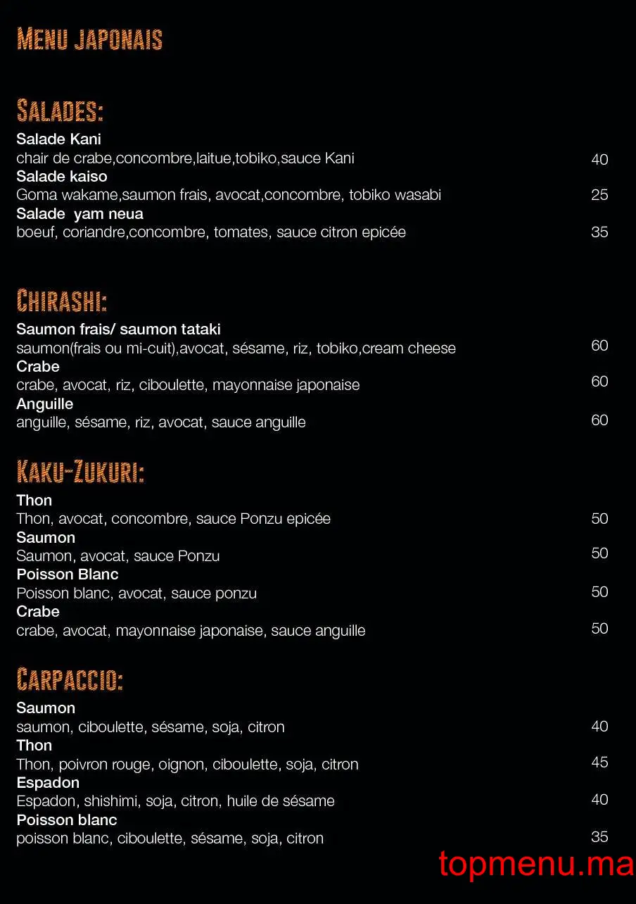 Spicy – Asian Kitchen menu page 2