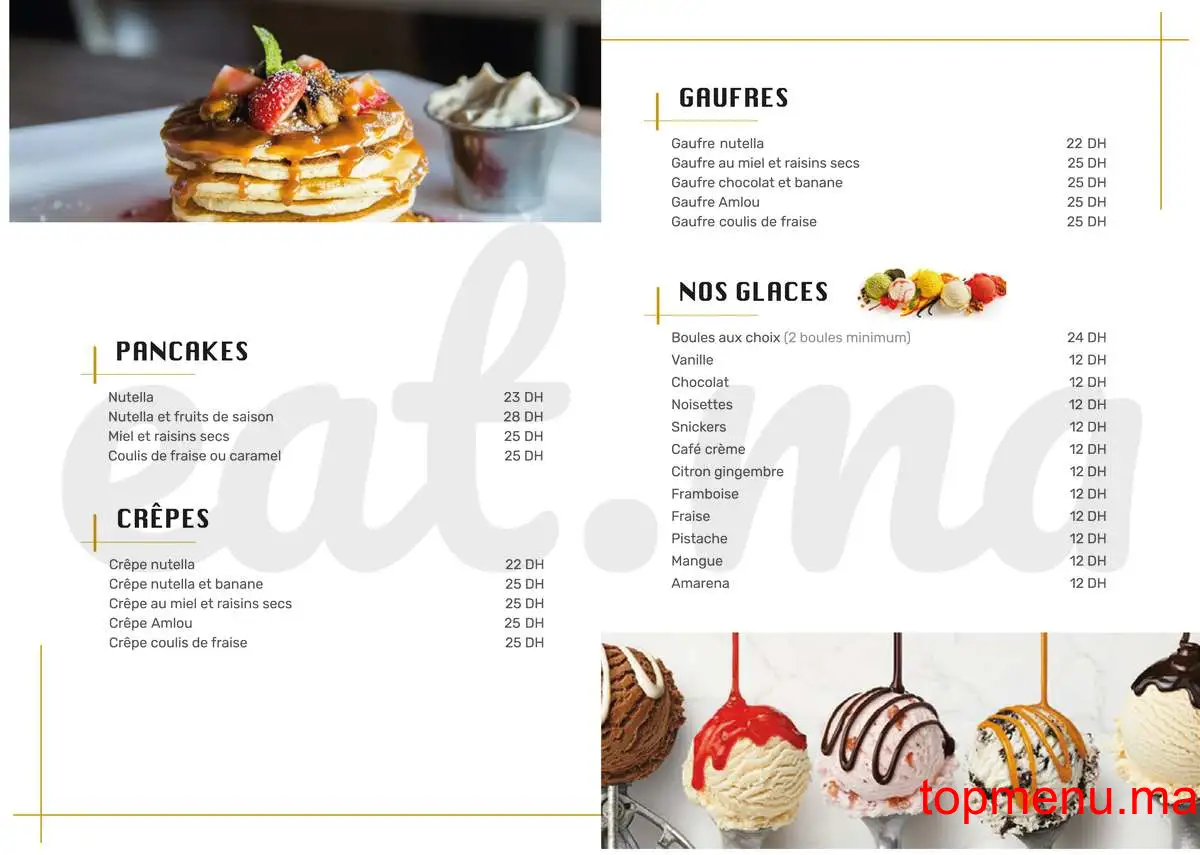 Kech Food menu page 7