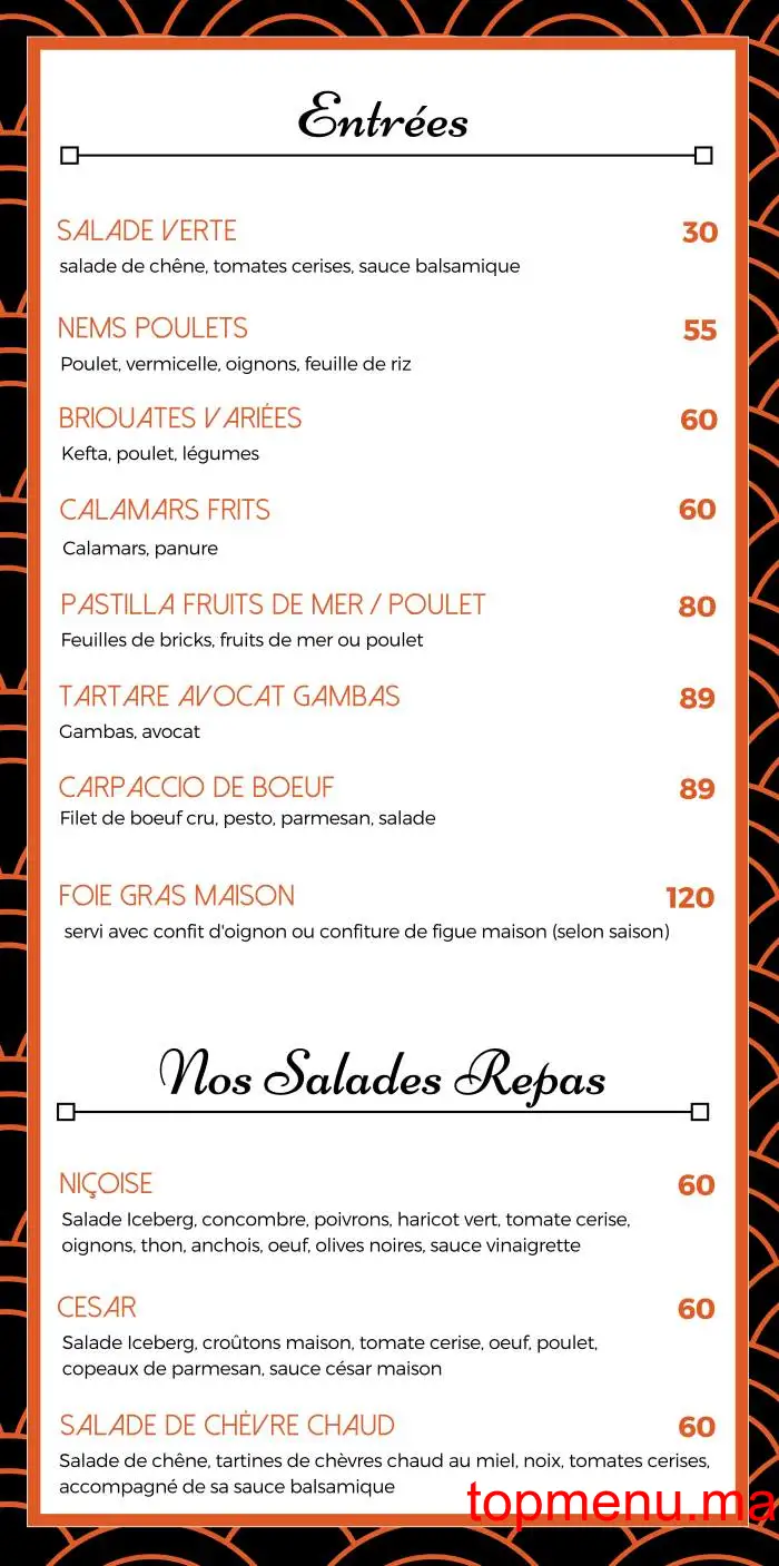 Le QG menu page 3