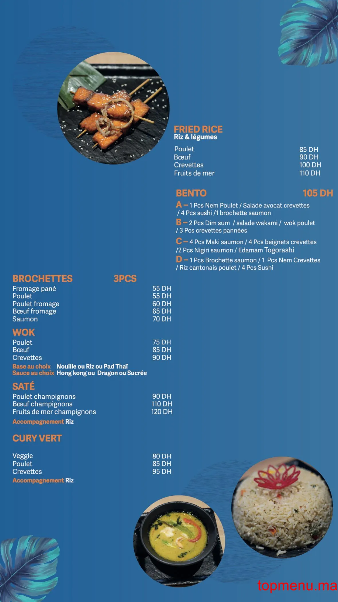 Hy Sushi menu page 8