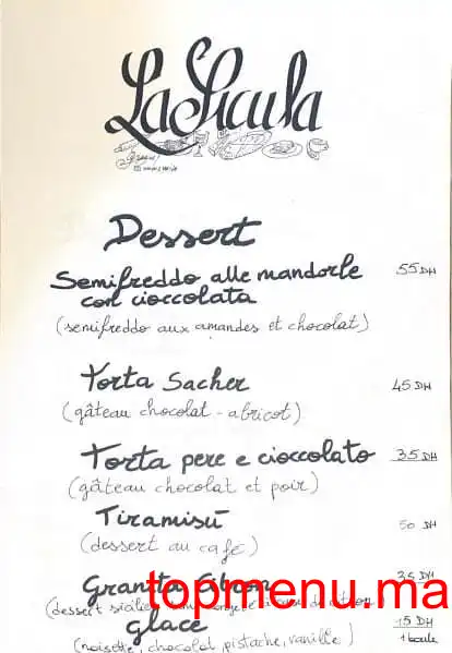 LA SICULA menu page 6