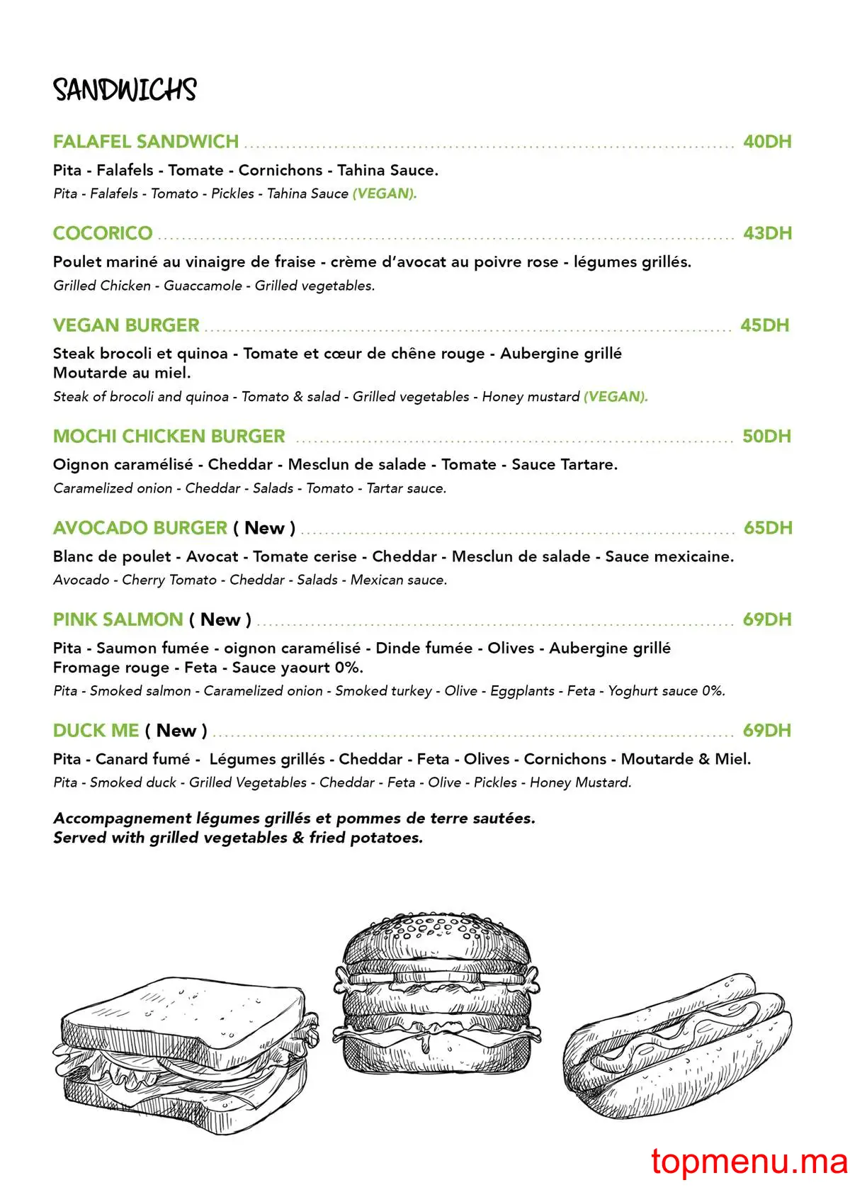 Mochi-Eat Healthy menu page 4