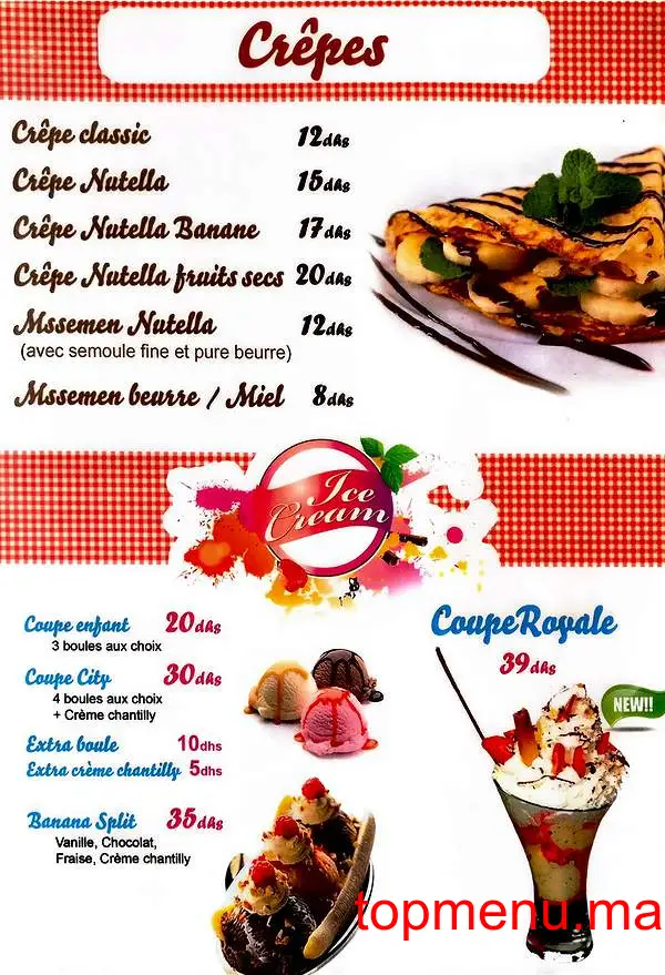 City Grill menu page 5