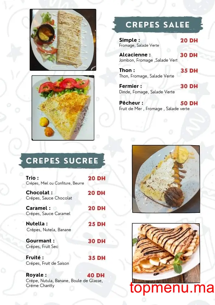 Chouf l’Or menu page 9