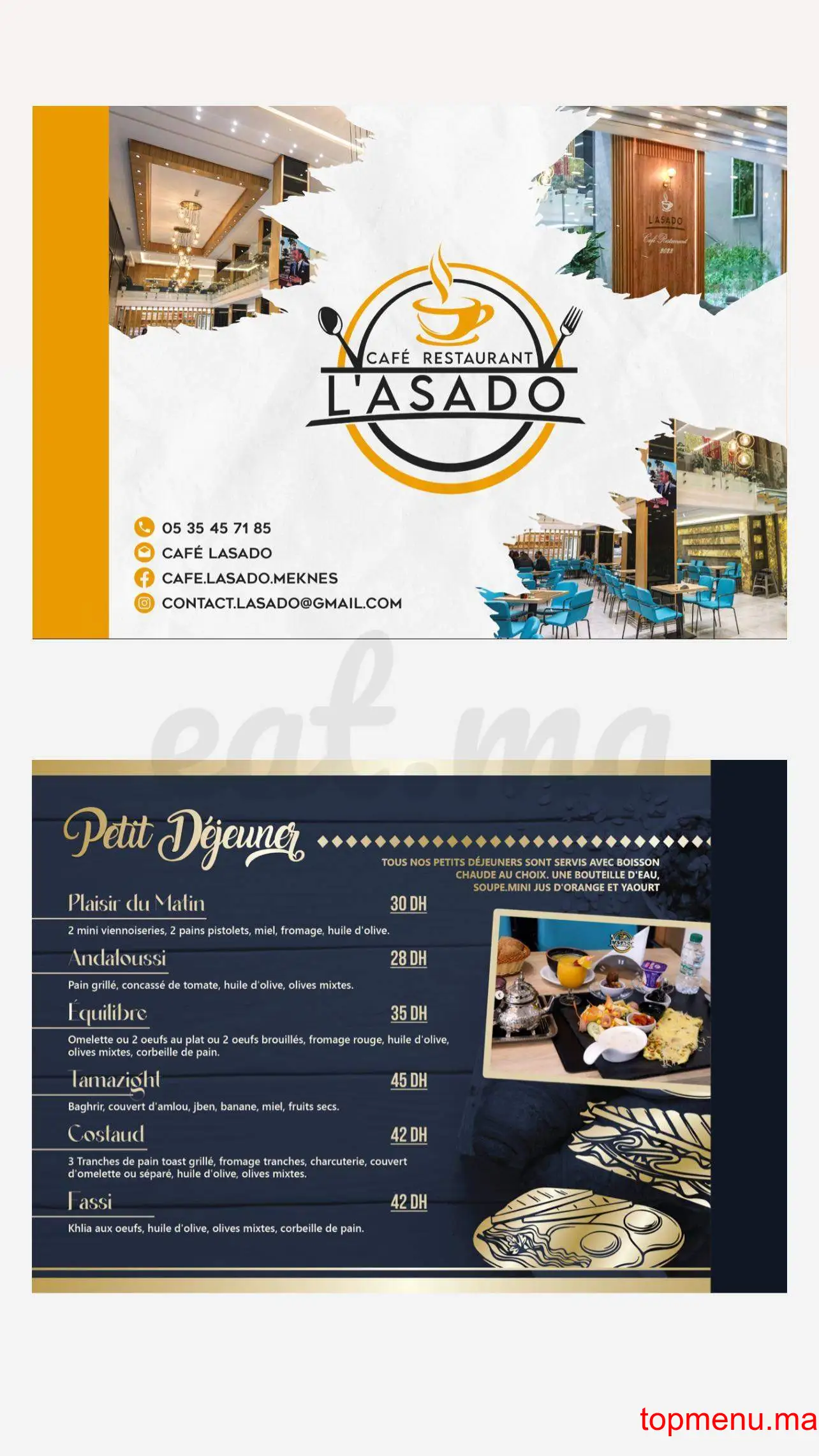 L’asado menu page 11