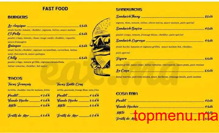 Omaystro menu page 4