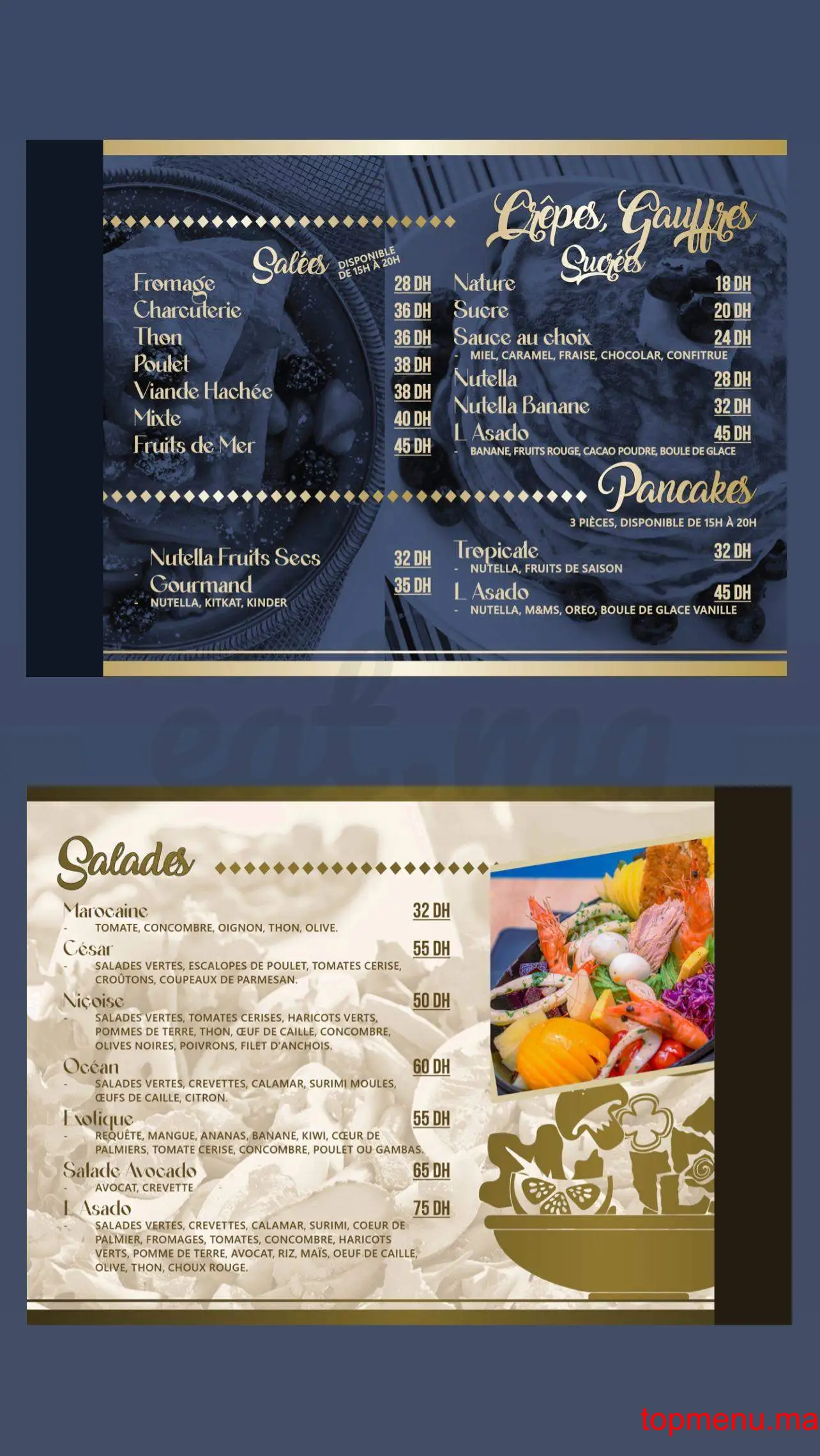 L’asado menu page 4