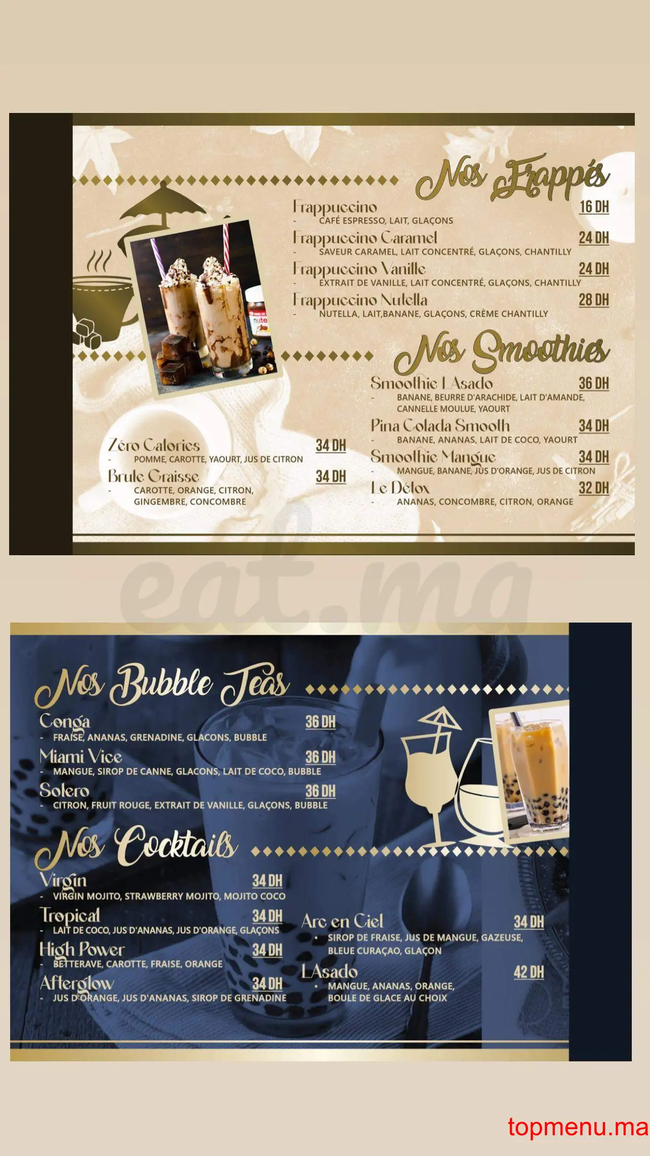 L’asado menu page 6