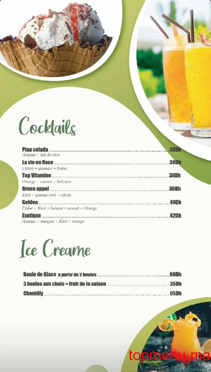 La Villa del padre menu page 7