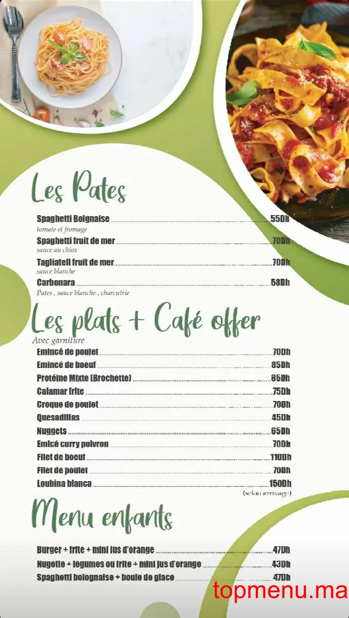 La Villa del padre menu page 10