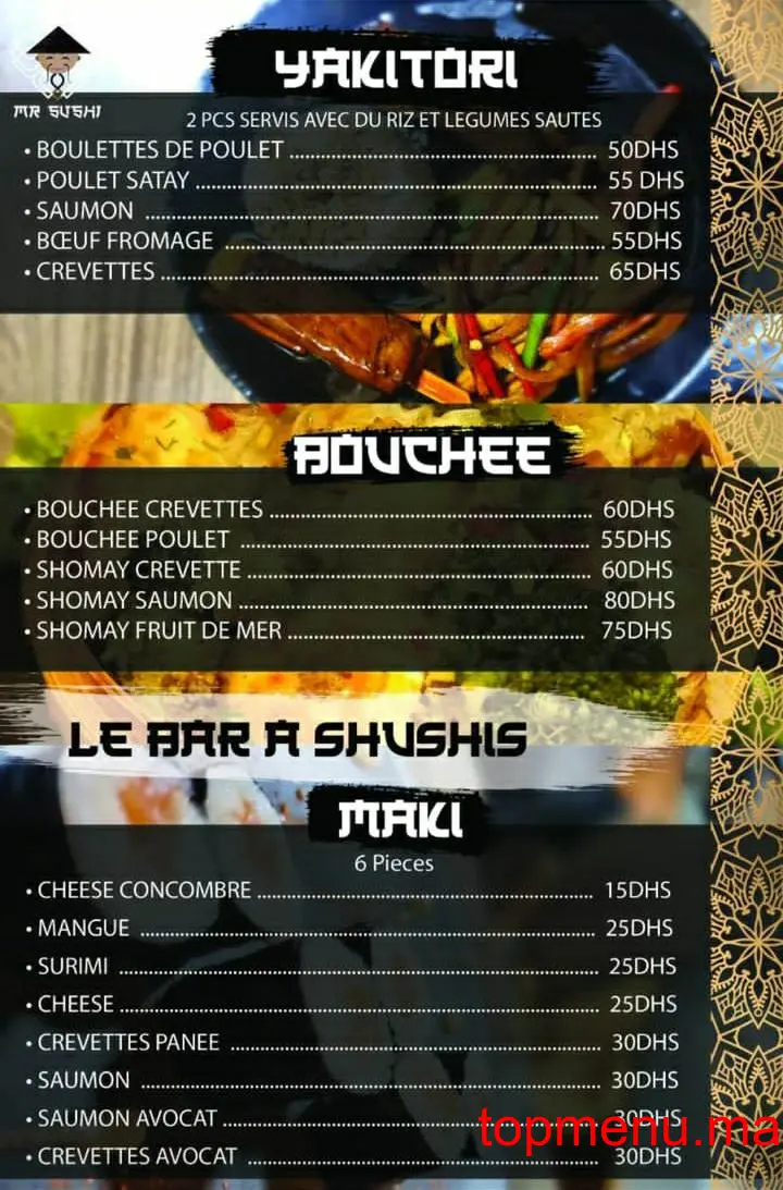 Mr.sushi menu page 4