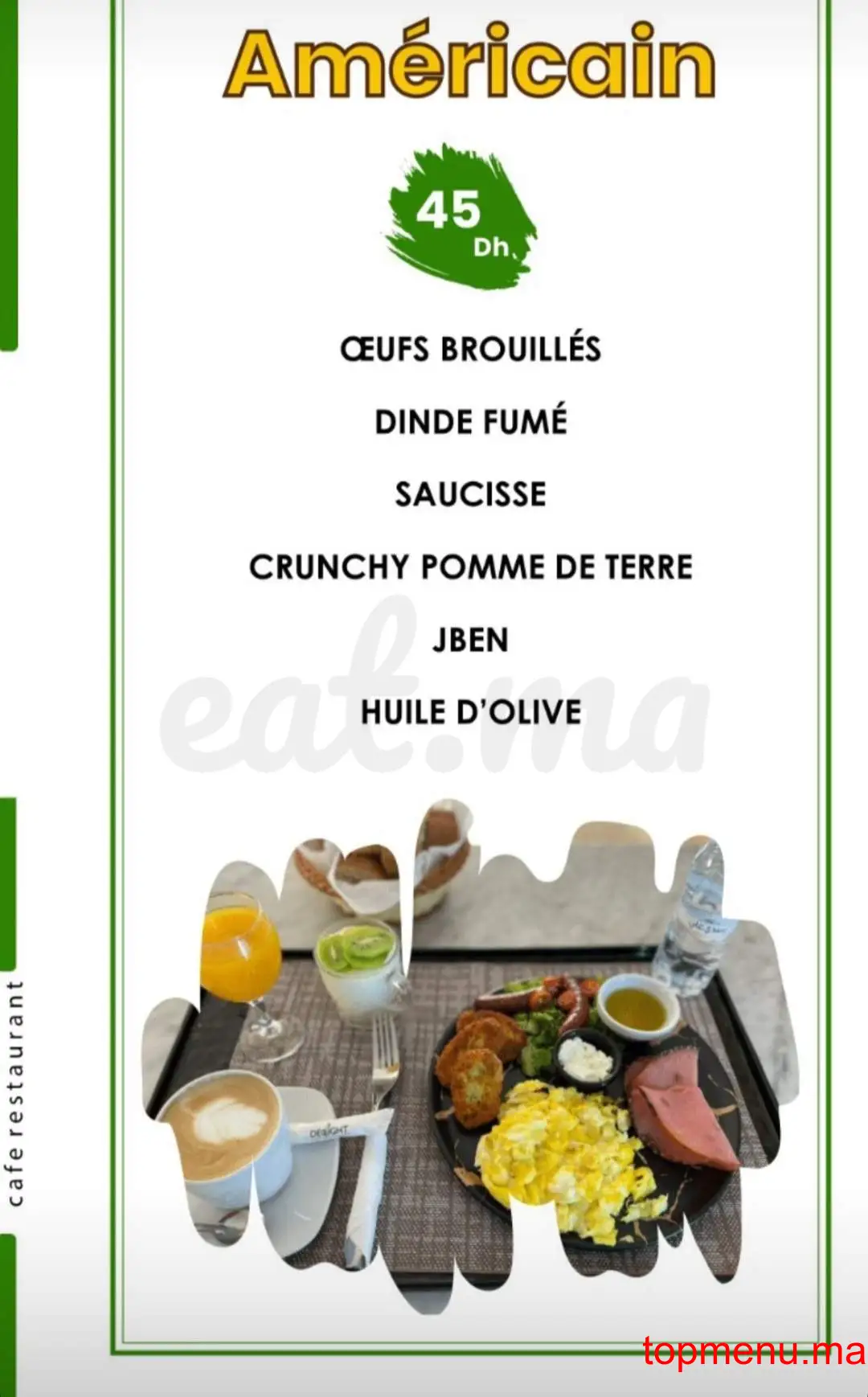 Delight menu page 5