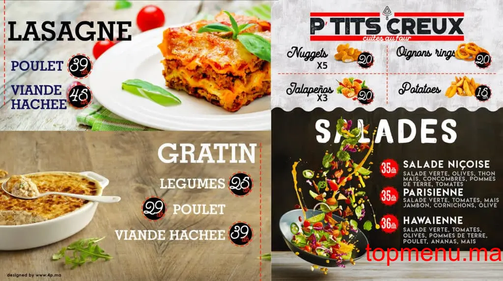 La Pelle a Pizza menu page 5