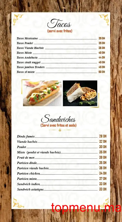 Andalucia menu page 7