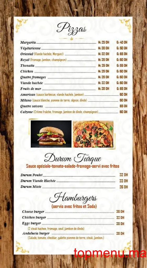 Andalucia menu page 6