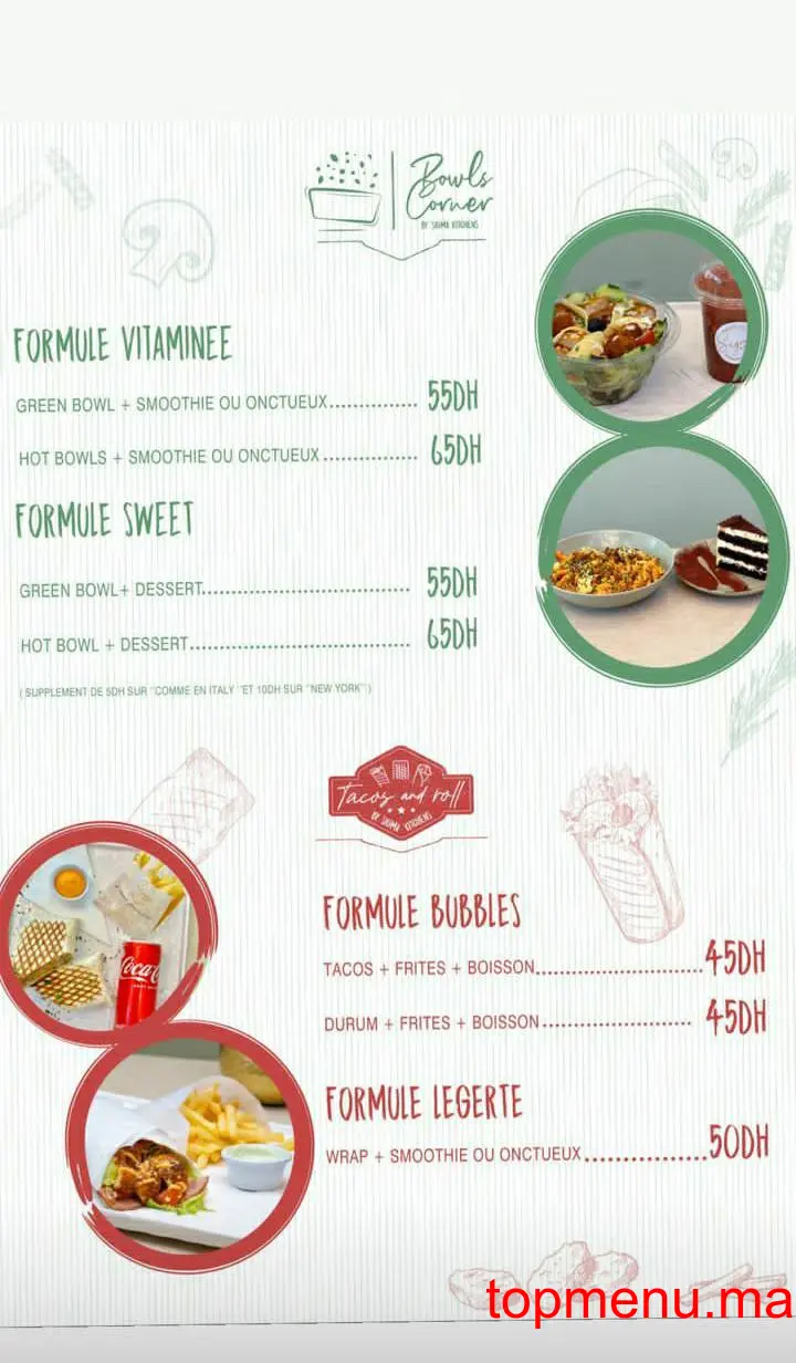 Sigma Kitchens menu page 4