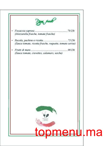 Il Giardino menu page 8