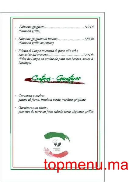 Il Giardino menu page 5