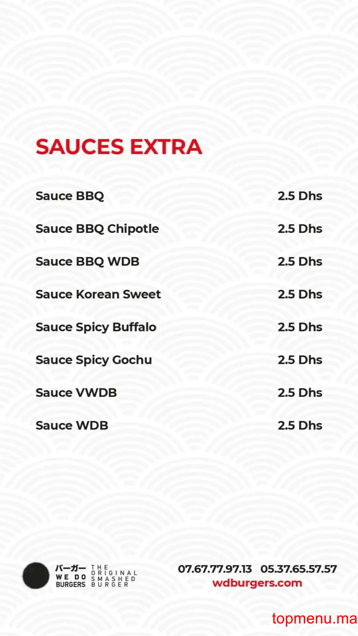 We do burgers menu page 5